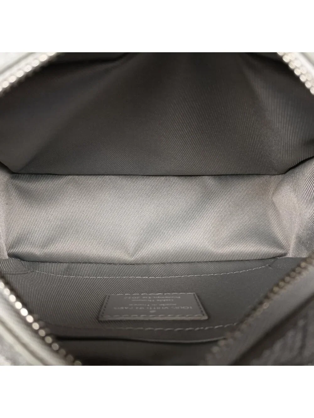 Louis Vuitton Mini Soft Trunk Silver Leather